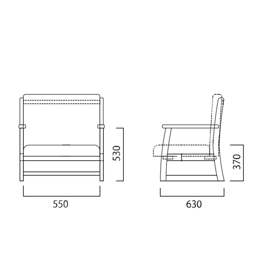 チェアー　LARGO7672